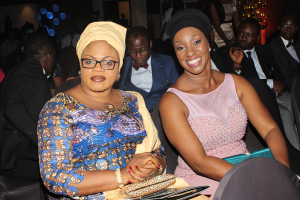 Funlola Aofiyebi and a guest